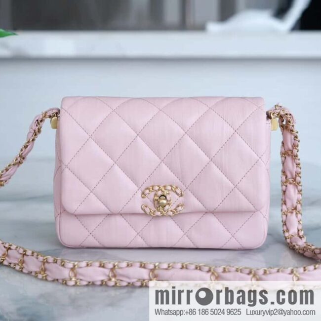 wsxc1701464156667_0-800x800o1qob14crey25912_20250716024648.jpg CHANEL 23k autumn and winter series 19 wide shoulder strap cover bag AS4423 pink