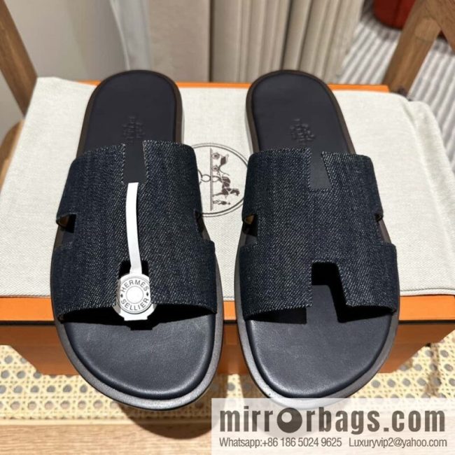 Hermès Men\'s Slippers