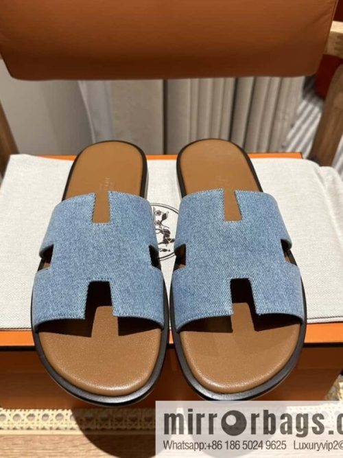 Hermès Men\'s Slippers