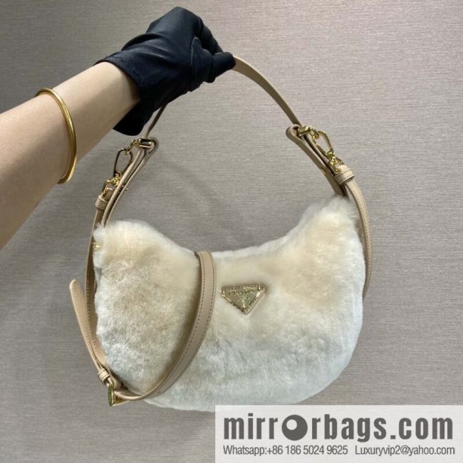 PRADA Moon handbag 🎉 1BC194 shoulder strap/wool