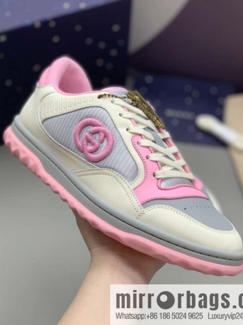 Gucci Gucci, interlocking double G embroidered logo women\'s sports and leisure shoes