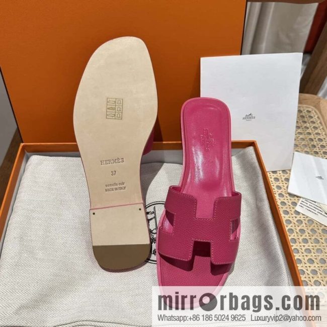 Hermes, classic slippers.