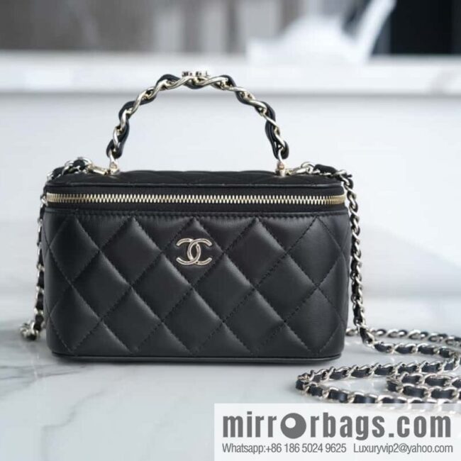 wsxc1702993723072_0-800x800jhr2uproowu21737_20250716021021.jpg CHANEL 23K autumn and winter new \"small double C\" handle long box AP3593 black