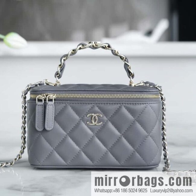 wsxc1702994070209_0-800x800gzivnsq5xbx21700_20250716021007.jpg CHANEL 23K autumn and winter new \"small double C\" handle long box AP3593 gray