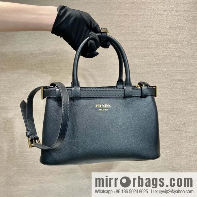 PRADA imported calfskin tote bag 1BA418 small