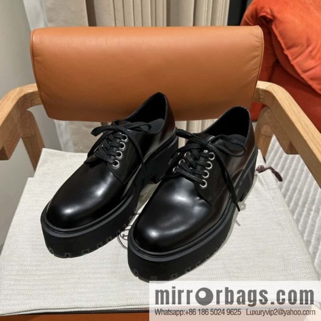 Hermès H new autumn and winter Hariston Oxford shoes