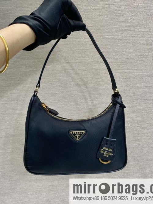PRADA Hobo new armpit bag 1NE204 leather shoulder strap/gold hardware
