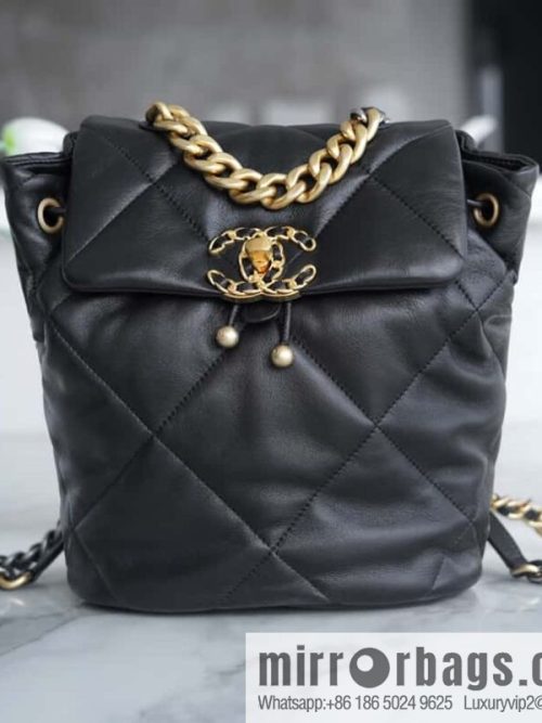 CHANEL 24C 19bag double backpack AS4223