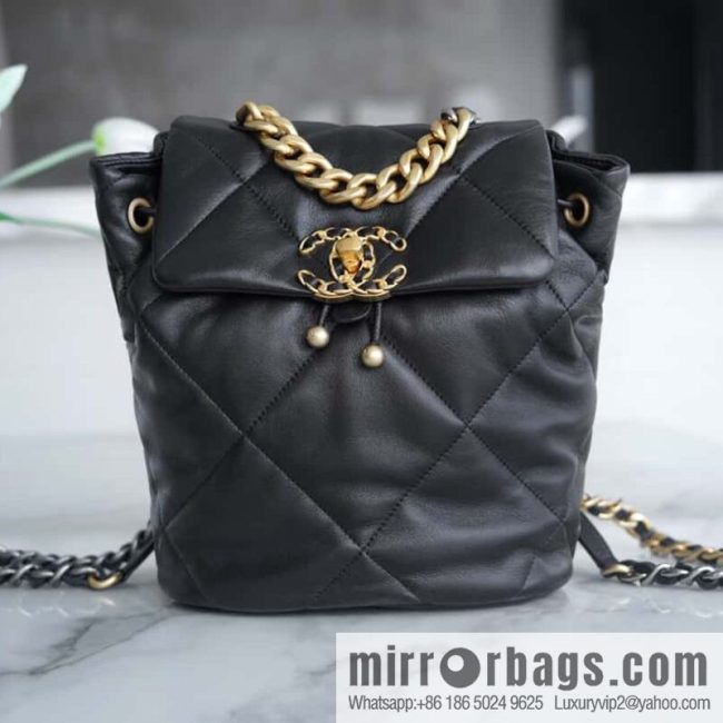 CHANEL 24C 19bag double backpack AS4223