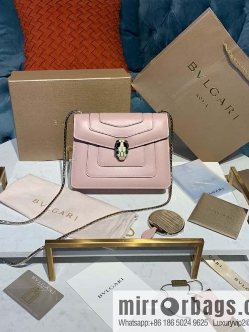 BVLGARI Bulgari Serpenti Series, Single Layer 20cm 61879 Macaron Powder