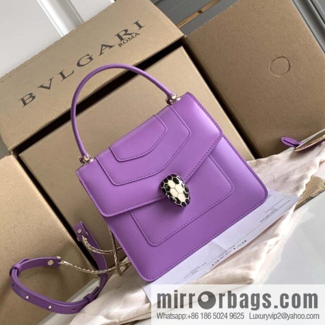 BVLGARI Bulgari organ 18cm 38329 light purple crystal lavender