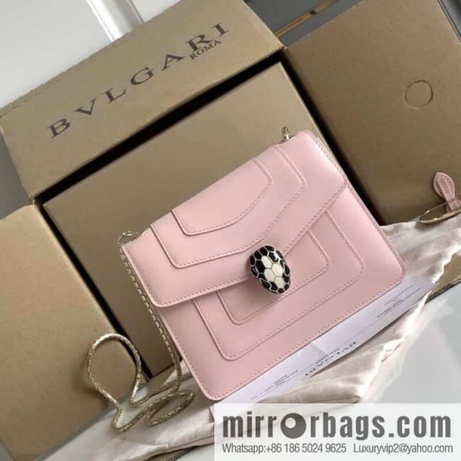 BVLGARI Bulgari Serpenti, single layer 20cm 61879 Jasmine quartz pink