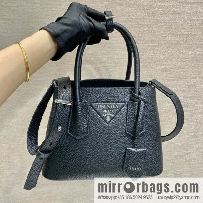 PRADA new shopping bag 🎉 1BG443 suede black