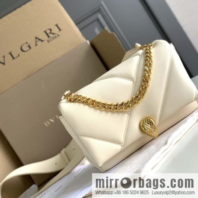 BVLGARI Bulgari SERPENTI CABOCHON Series 291088 White 22CM