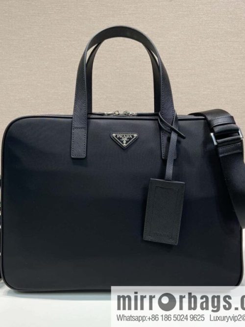 PRADA new briefcase 🎉 new 2VE005 triangle standard