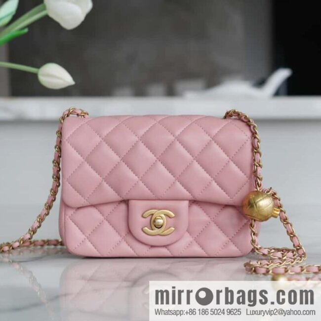 wsxc1705330284955_0-800x800otmgci4hjsq13326_20250716005429.jpg CHANEL Metal ball square fat man AS1786 pink