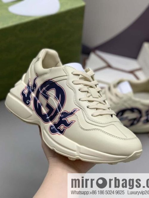 GUCCI men\'s and women\'s retro sneakers