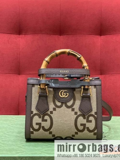 GUCCI Diana canvas tote bag 655661