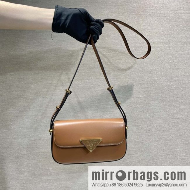 PRADA new shoulder bag 1BD339 caramel color