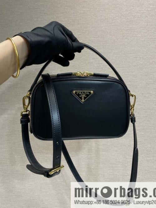 PRADA new mini handbag 1BH203 black