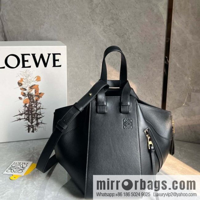 LOEWE Hammock bag 0216 small black
