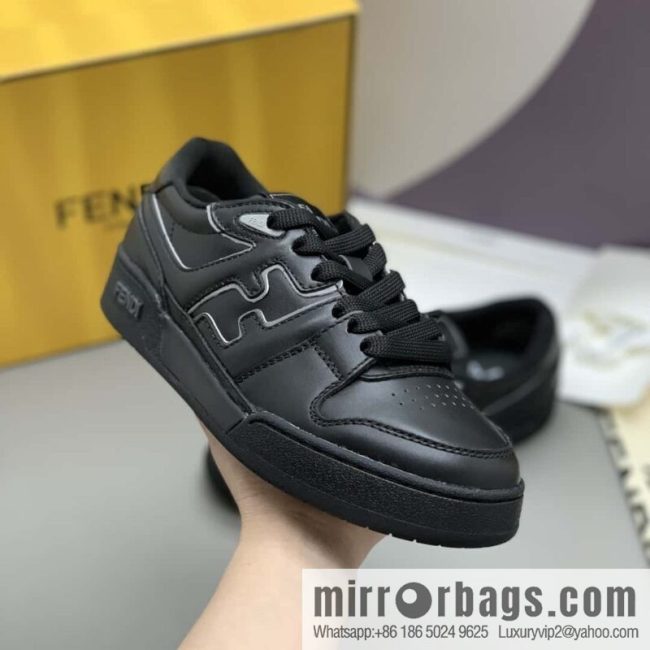 FENDI men\'s retro sports and leisure shoes