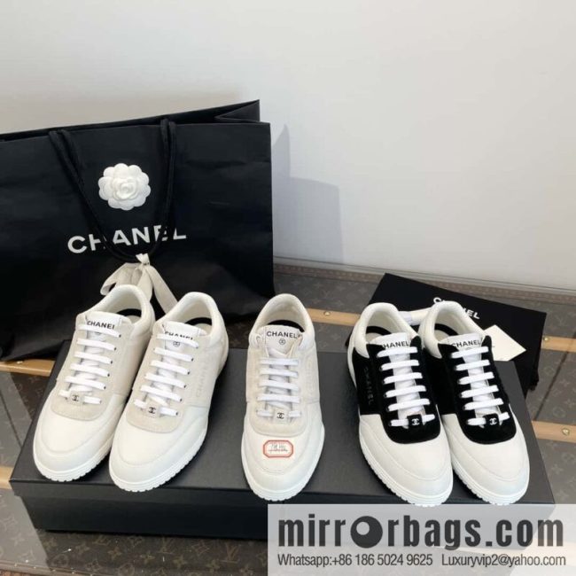 CHANEL Xiaoxiang Spring and summer color matching casual sports shoes