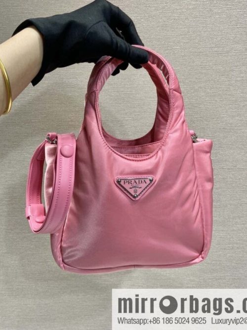 Prada mini tote bag 🎉 pink 1BA359 nylon fabric