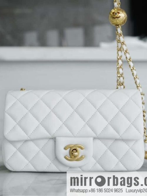 CHANEL Metal Ball Fairy White AS1787