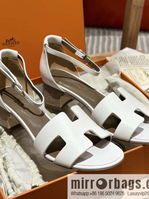 Hermès H high-heeled sandals