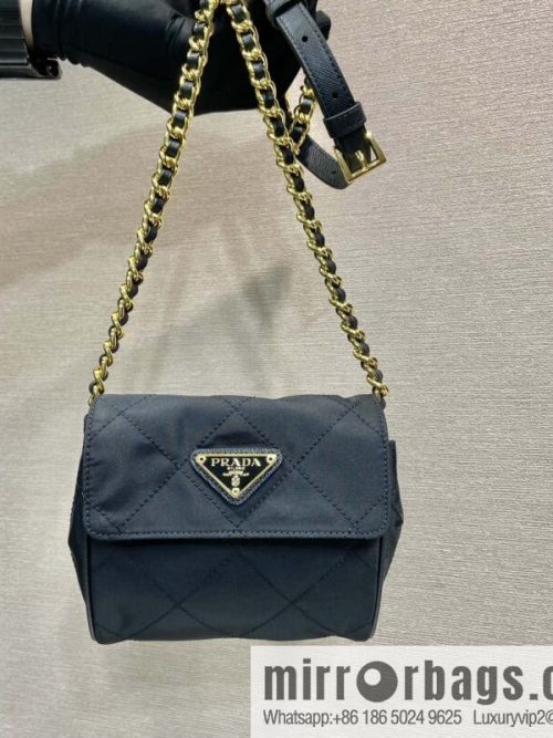 PRADA Vintage chain strap hobo bag 1BD643 mini