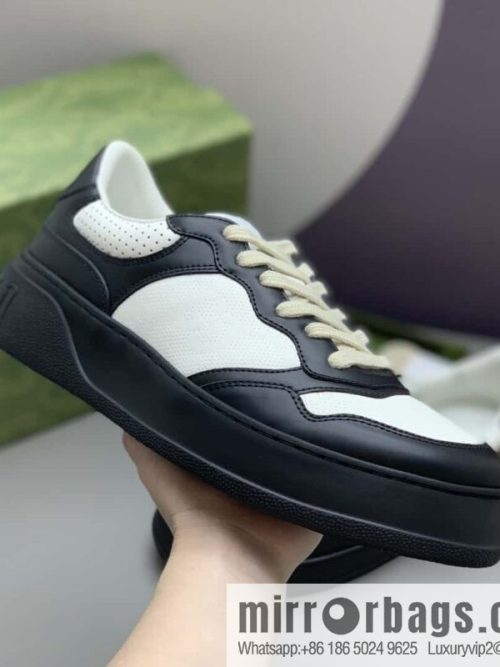 Gucci Gucci is made of leather and GG printed canvas His & Hers sneakers.