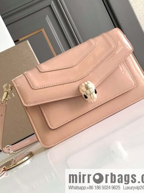 BVLGARI Bulgari SERPENTI FOREVER EAST-WEST Small shoulder bag 292103 pink 22CM