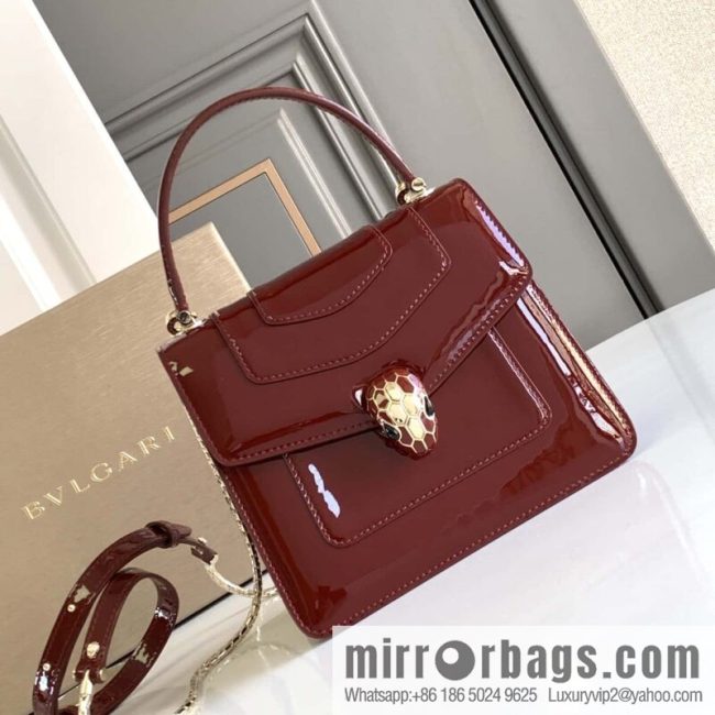 BVLGARI Bulgari SERPENTI FOREVER 38329 Burgundy 18CM