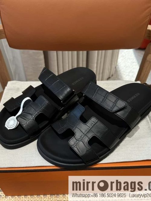 Hermès crocodile shoes
