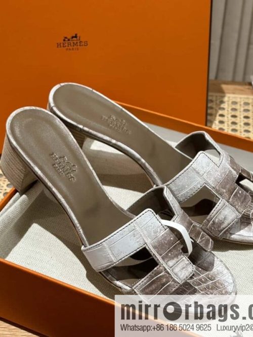 Hermès Crocodile 🐊 slippers