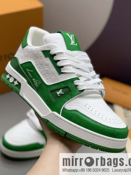LV/Louis Vuitton, couple sports running shoes