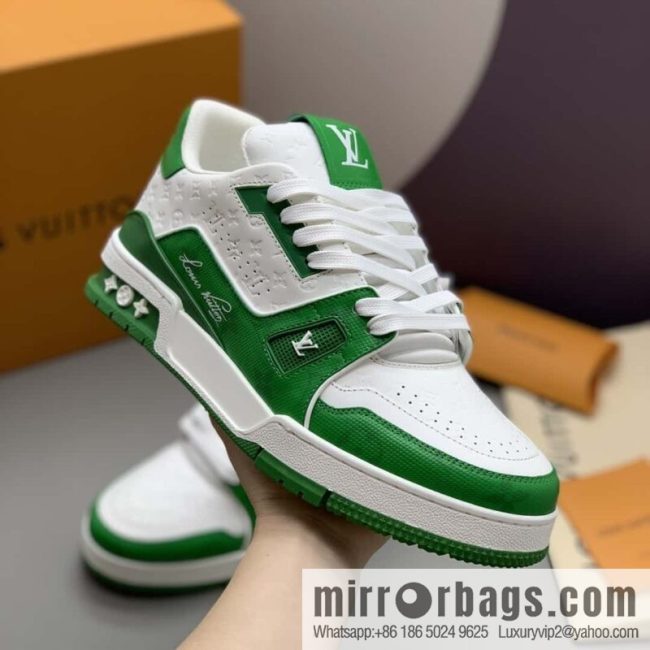 LV/Louis Vuitton, couple sports running shoes