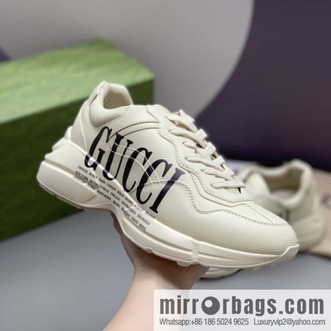 GUCCI G home men\'s and women\'s retro sneakers