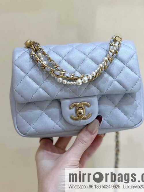 CHANEL 24P Spring and Summer Preview Series Limited Edition Pearl Square Fatty AS4385