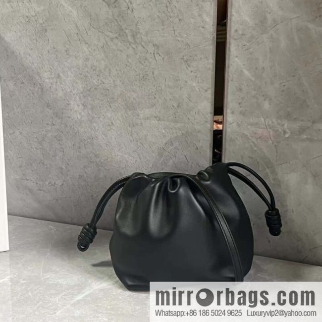 LOEWE new small purse lucky bag 0805 black 23CM