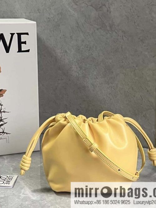 LOEWE new small purse lucky bag 0805 yellow 23CM
