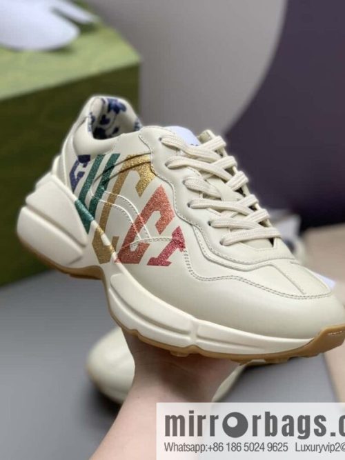 GUCCI men\'s and women\'s retro sneakers