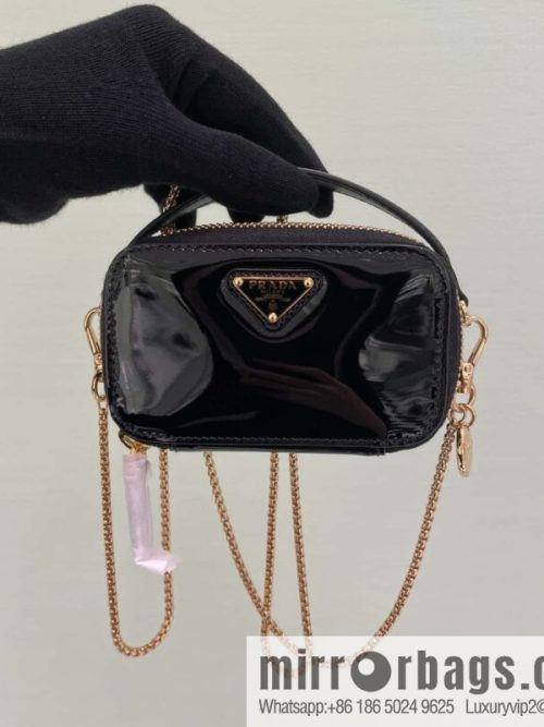 PRADA 🎉 mini small oblique span bag 🎉 1NR025 mini 🎉🎉 black