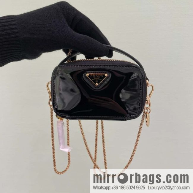 PRADA 🎉 mini small oblique span bag 🎉 1NR025 mini 🎉🎉 black
