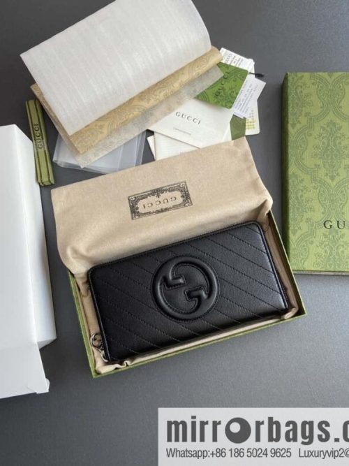 GUCCI G Blondie series full zipper wallet 760312
