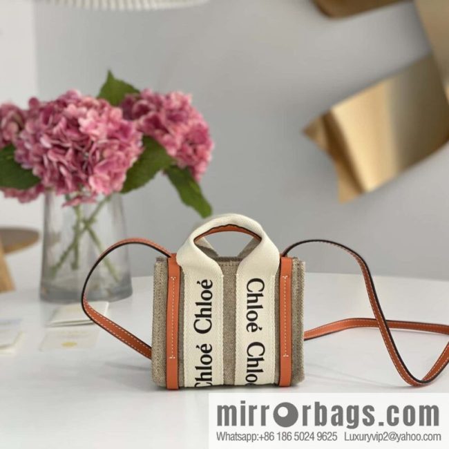 Chloe Nano - Super mini bag 14CM orange