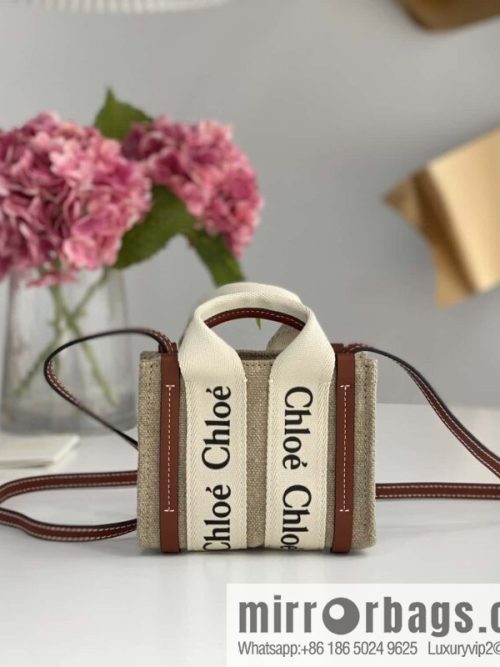 Chloe Nano - Super mini bag 14CM brown