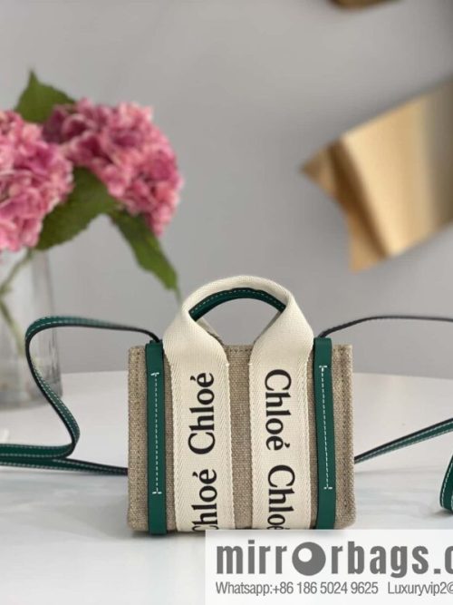 Chloe Nano - Super mini bag 14CM emerald