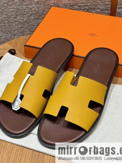 Hermès Men\'s Slippers